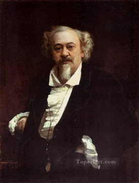Retrato del actor Vasily Samoilov demócrata Ivan Kramskoi Pinturas al óleo